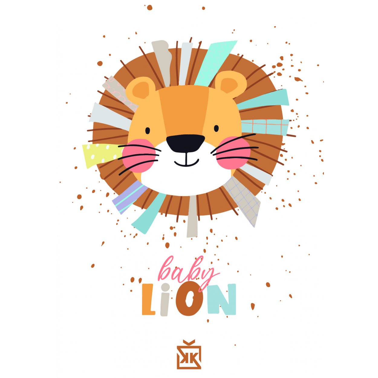 932137-baby-lion-motto-karti